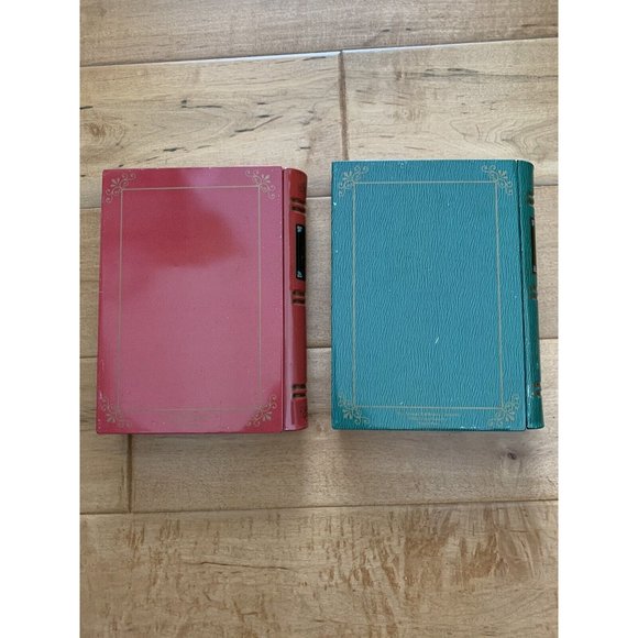 2 Hollow Book Hideaway Hidden Secret Stash Storage Boxes Christmas Holiday - Picture 8 of 8